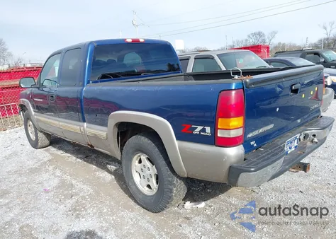 2002 Chevrolet Silverado 1500 Ls из США, поврежденный, VIN 2GCEK19T721135079